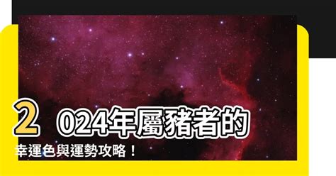 1971豬幸運色2024|屬豬人注意：2024開運色